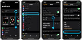 Factory Reset Apple Watch