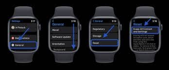 Factory Reset Apple Watch