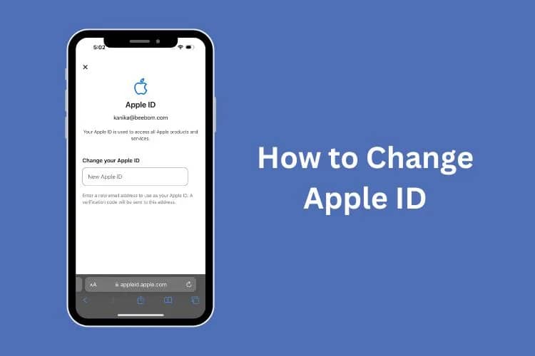 change Apple ID